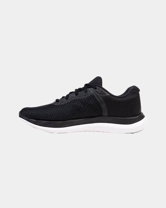 Men's UA Charged Breeze Running Shoes in Black image number 1